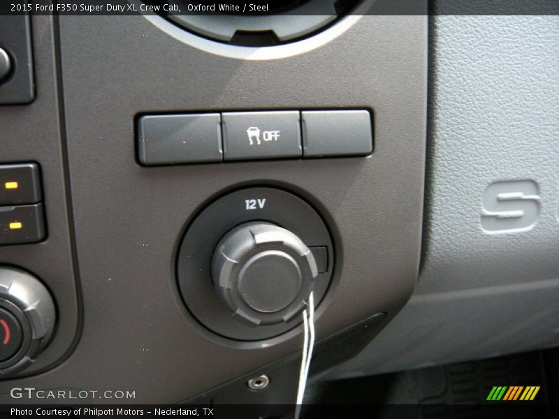 Oxford White / Steel 2015 Ford F350 Super Duty XL Crew Cab
