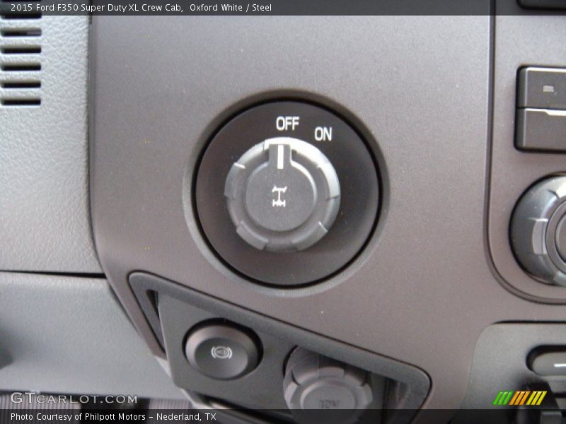 Oxford White / Steel 2015 Ford F350 Super Duty XL Crew Cab