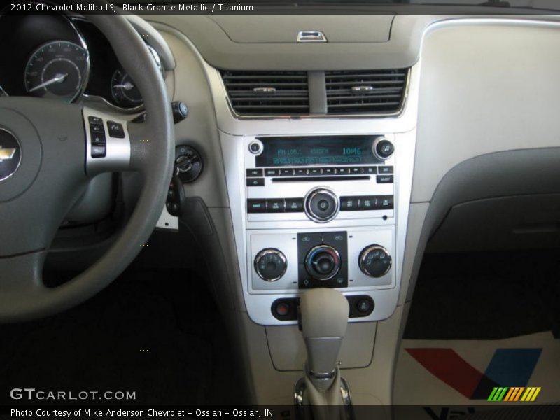 Black Granite Metallic / Titanium 2012 Chevrolet Malibu LS