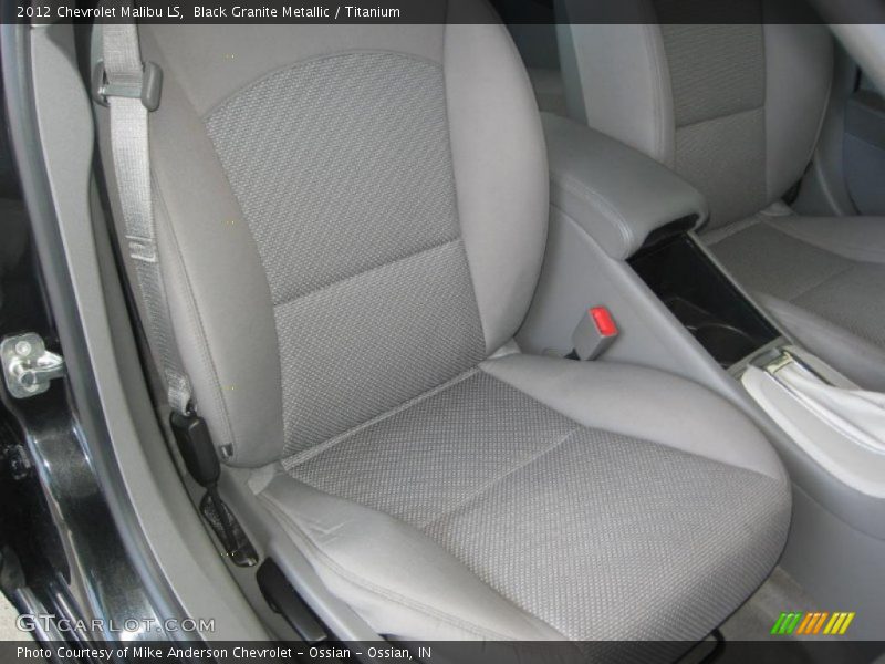 Black Granite Metallic / Titanium 2012 Chevrolet Malibu LS