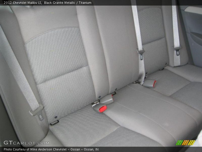 Black Granite Metallic / Titanium 2012 Chevrolet Malibu LS