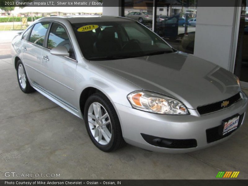 Silver Ice Metallic / Ebony 2013 Chevrolet Impala LTZ