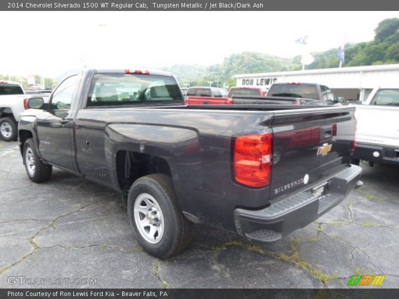 Tungsten Metallic / Jet Black/Dark Ash 2014 Chevrolet Silverado 1500 WT Regular Cab