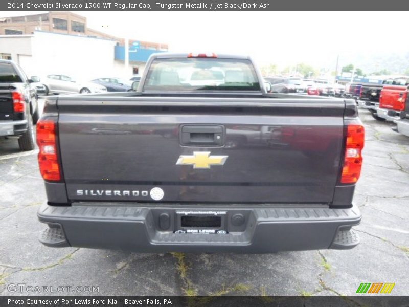 Tungsten Metallic / Jet Black/Dark Ash 2014 Chevrolet Silverado 1500 WT Regular Cab