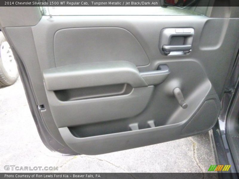 Tungsten Metallic / Jet Black/Dark Ash 2014 Chevrolet Silverado 1500 WT Regular Cab