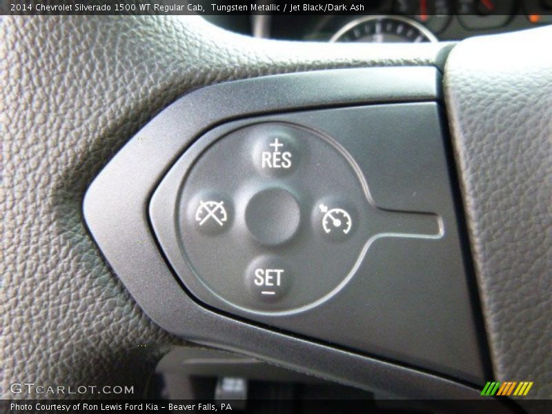 Tungsten Metallic / Jet Black/Dark Ash 2014 Chevrolet Silverado 1500 WT Regular Cab