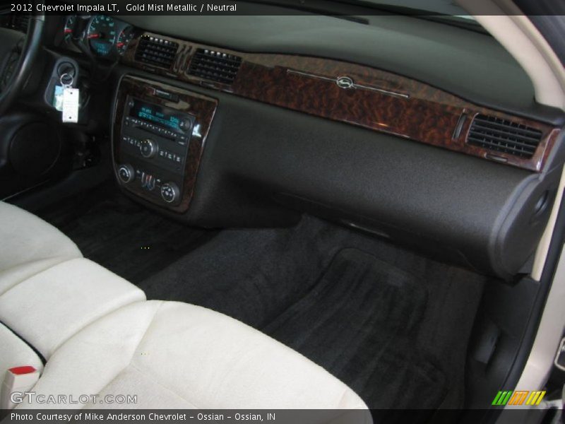 Gold Mist Metallic / Neutral 2012 Chevrolet Impala LT