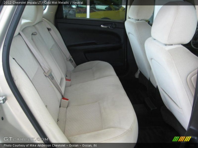 Gold Mist Metallic / Neutral 2012 Chevrolet Impala LT