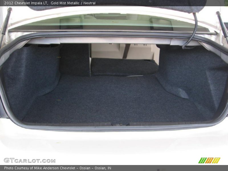 Gold Mist Metallic / Neutral 2012 Chevrolet Impala LT