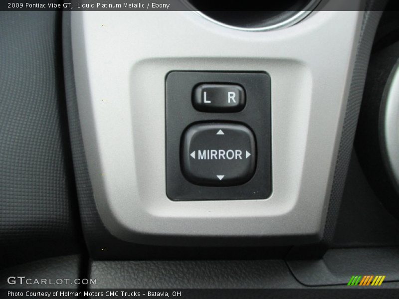 Liquid Platinum Metallic / Ebony 2009 Pontiac Vibe GT