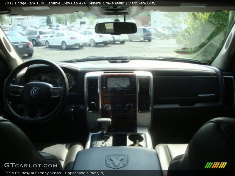 Mineral Gray Metallic / Dark Slate Gray 2012 Dodge Ram 1500 Laramie Crew Cab 4x4