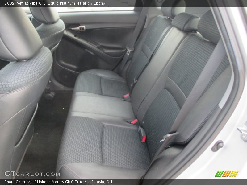 Liquid Platinum Metallic / Ebony 2009 Pontiac Vibe GT