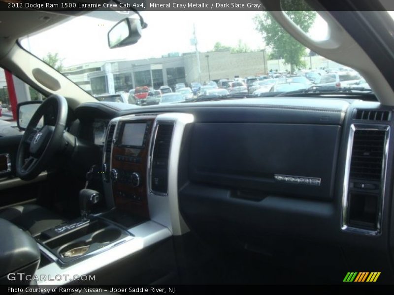 Mineral Gray Metallic / Dark Slate Gray 2012 Dodge Ram 1500 Laramie Crew Cab 4x4