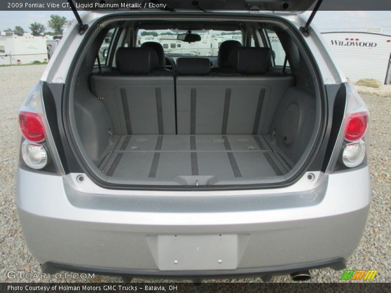 Liquid Platinum Metallic / Ebony 2009 Pontiac Vibe GT
