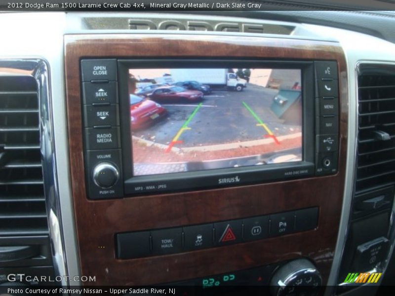 Mineral Gray Metallic / Dark Slate Gray 2012 Dodge Ram 1500 Laramie Crew Cab 4x4