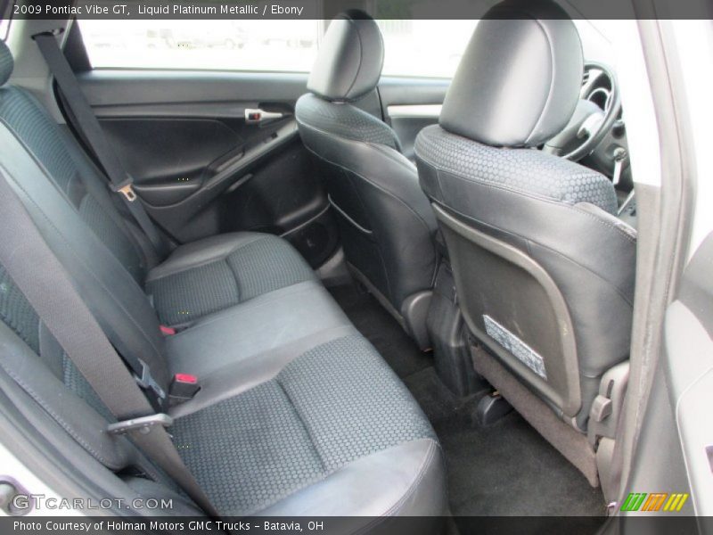 Liquid Platinum Metallic / Ebony 2009 Pontiac Vibe GT