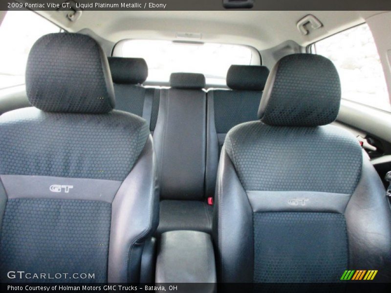 Liquid Platinum Metallic / Ebony 2009 Pontiac Vibe GT