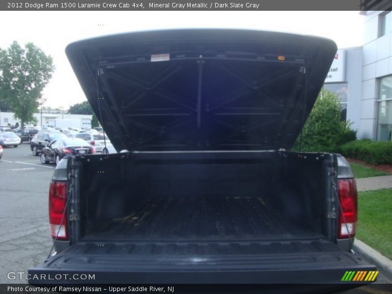 Mineral Gray Metallic / Dark Slate Gray 2012 Dodge Ram 1500 Laramie Crew Cab 4x4