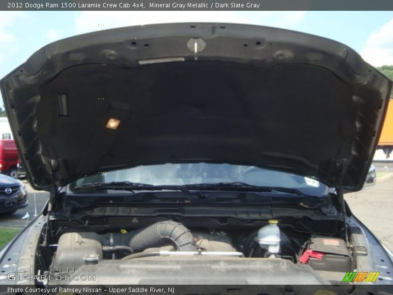 Mineral Gray Metallic / Dark Slate Gray 2012 Dodge Ram 1500 Laramie Crew Cab 4x4