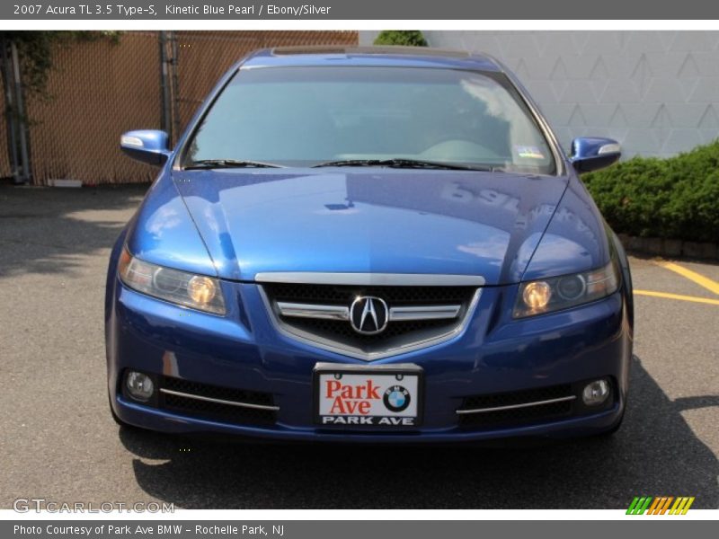 Kinetic Blue Pearl / Ebony/Silver 2007 Acura TL 3.5 Type-S