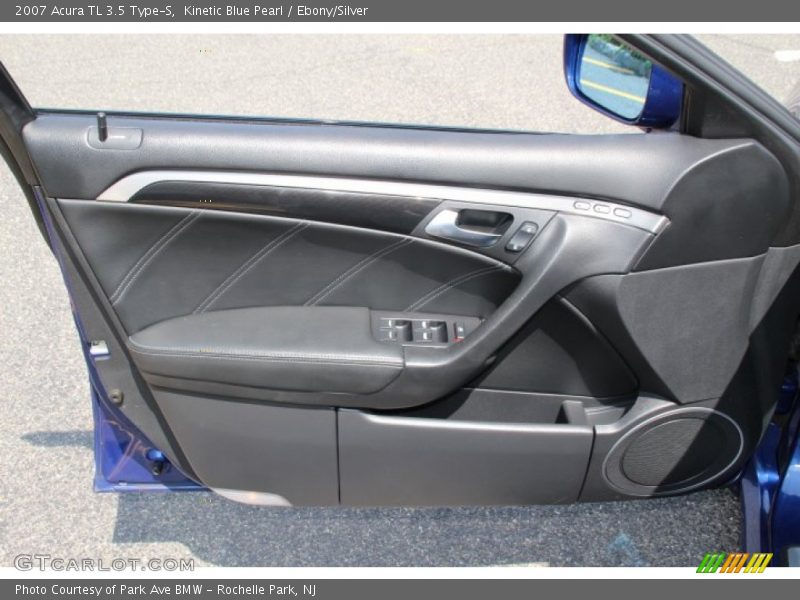 Kinetic Blue Pearl / Ebony/Silver 2007 Acura TL 3.5 Type-S
