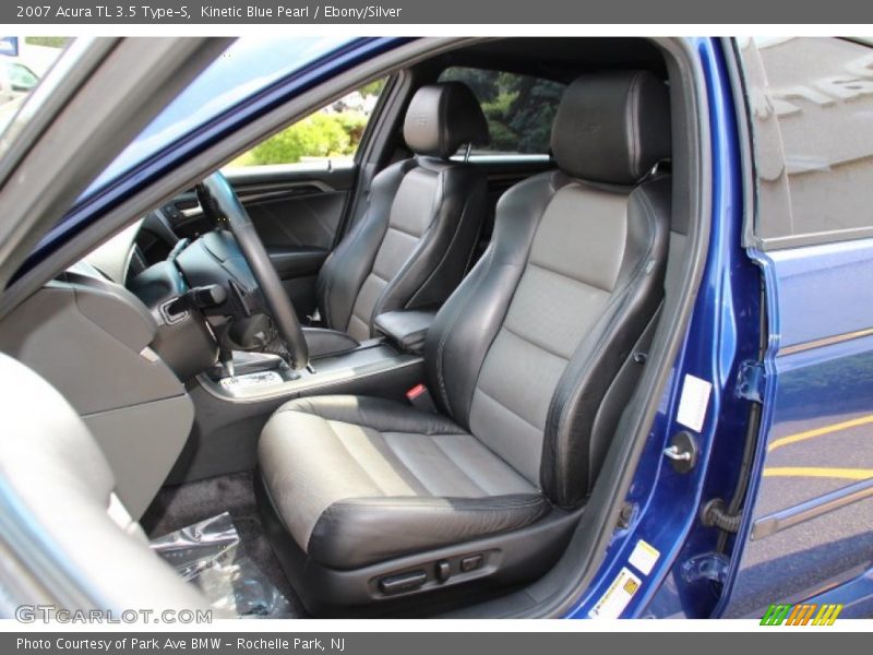 Kinetic Blue Pearl / Ebony/Silver 2007 Acura TL 3.5 Type-S