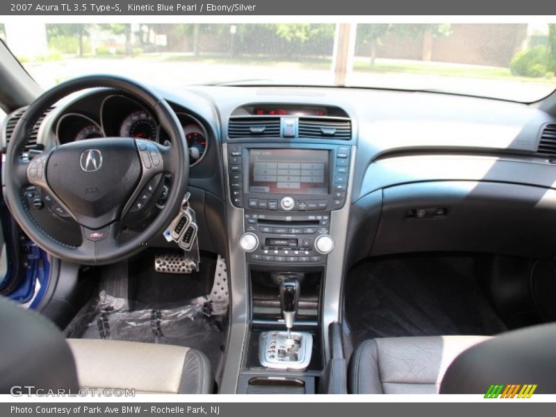Kinetic Blue Pearl / Ebony/Silver 2007 Acura TL 3.5 Type-S