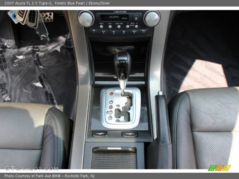 Kinetic Blue Pearl / Ebony/Silver 2007 Acura TL 3.5 Type-S