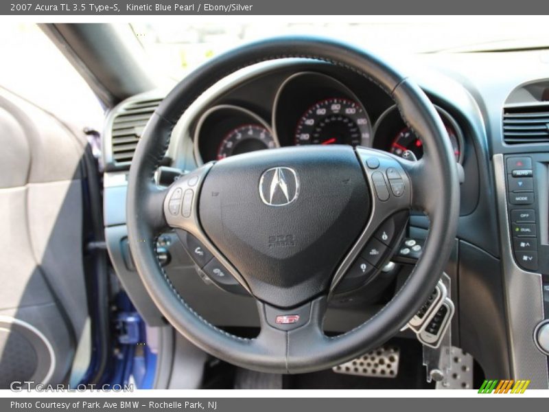 Kinetic Blue Pearl / Ebony/Silver 2007 Acura TL 3.5 Type-S