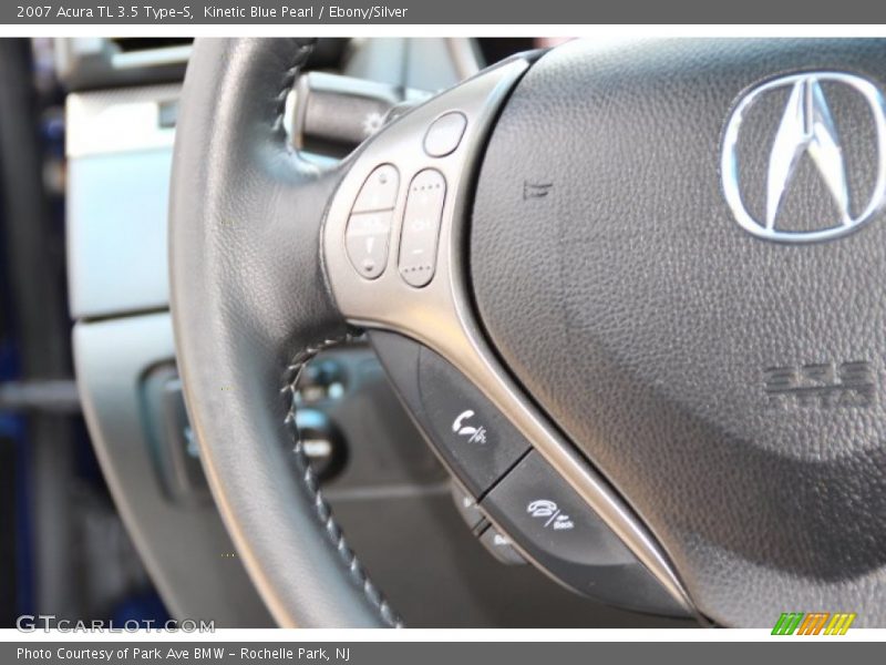 Kinetic Blue Pearl / Ebony/Silver 2007 Acura TL 3.5 Type-S