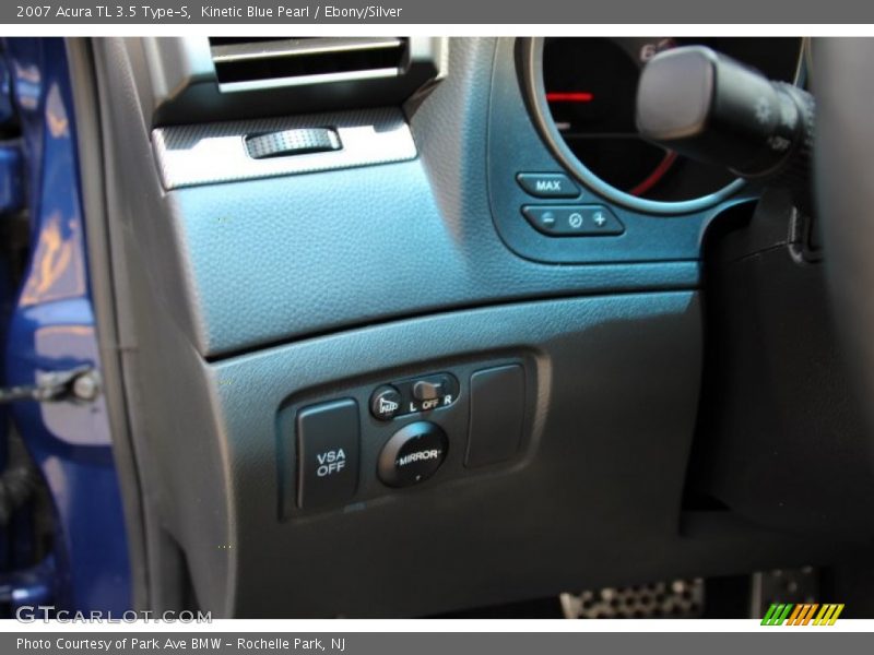 Kinetic Blue Pearl / Ebony/Silver 2007 Acura TL 3.5 Type-S