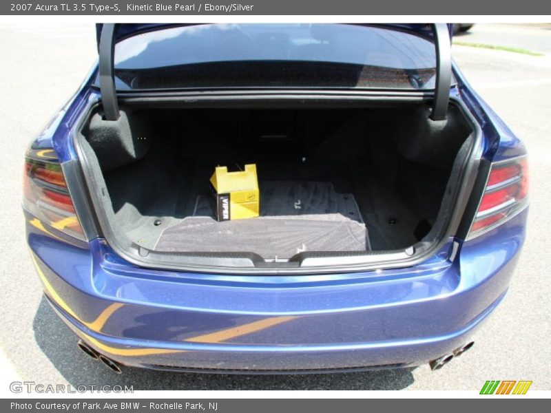 Kinetic Blue Pearl / Ebony/Silver 2007 Acura TL 3.5 Type-S