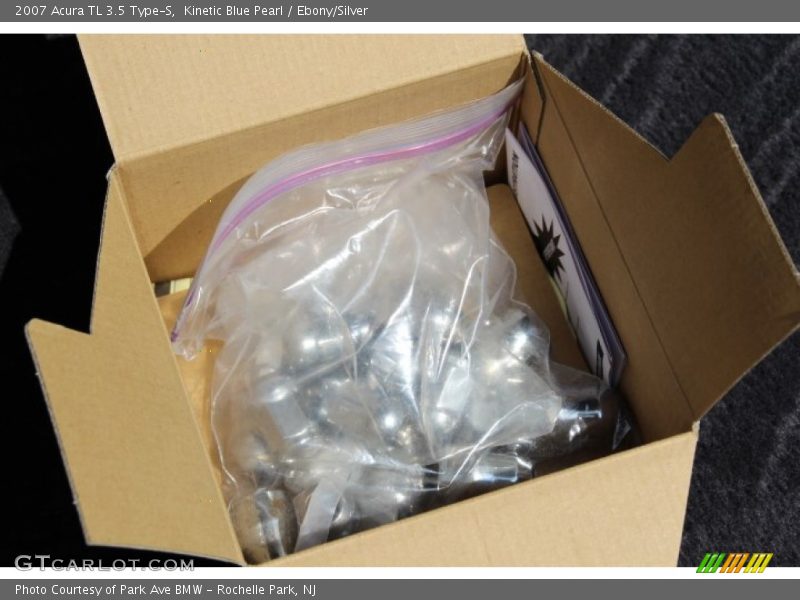 Kinetic Blue Pearl / Ebony/Silver 2007 Acura TL 3.5 Type-S
