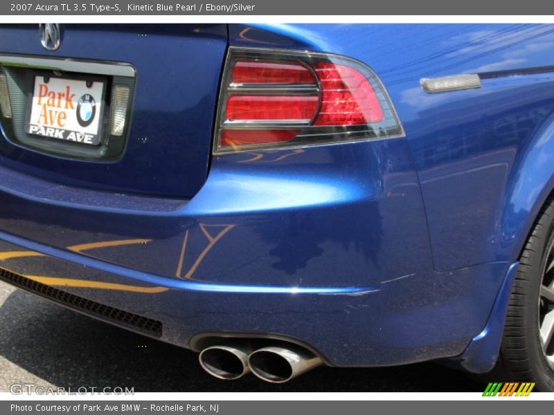 Kinetic Blue Pearl / Ebony/Silver 2007 Acura TL 3.5 Type-S
