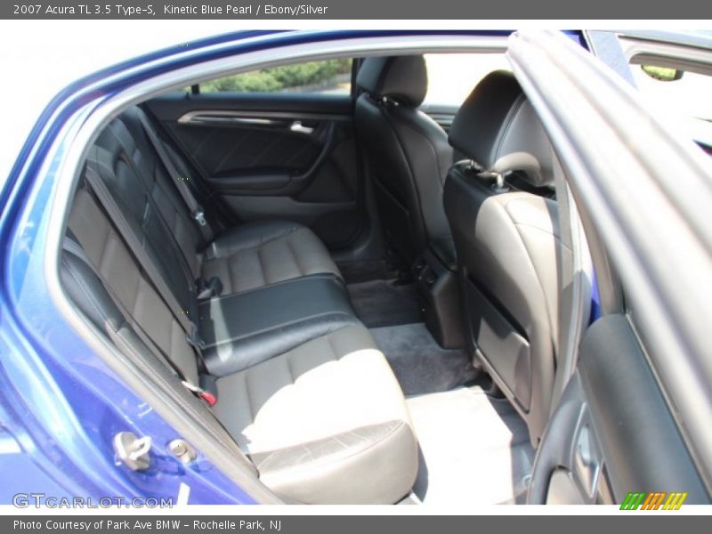 Kinetic Blue Pearl / Ebony/Silver 2007 Acura TL 3.5 Type-S
