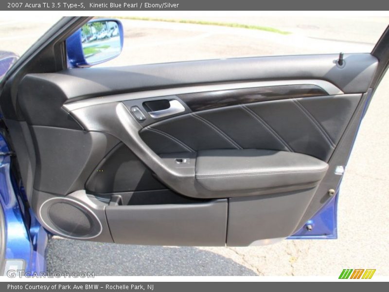 Kinetic Blue Pearl / Ebony/Silver 2007 Acura TL 3.5 Type-S