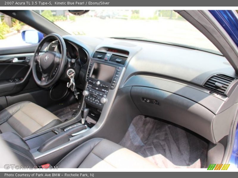 Kinetic Blue Pearl / Ebony/Silver 2007 Acura TL 3.5 Type-S
