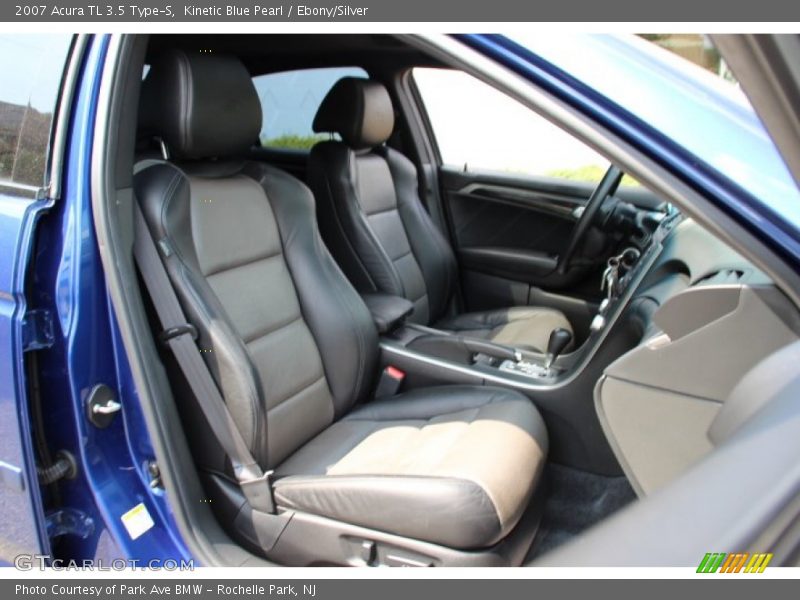 Kinetic Blue Pearl / Ebony/Silver 2007 Acura TL 3.5 Type-S