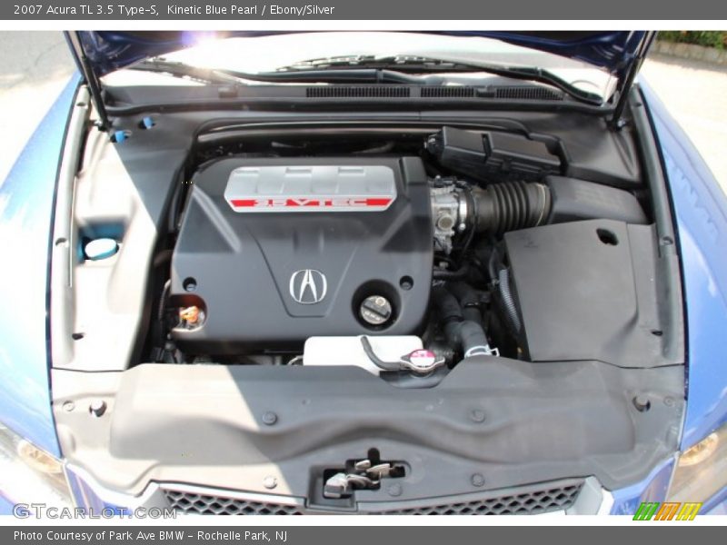 Kinetic Blue Pearl / Ebony/Silver 2007 Acura TL 3.5 Type-S