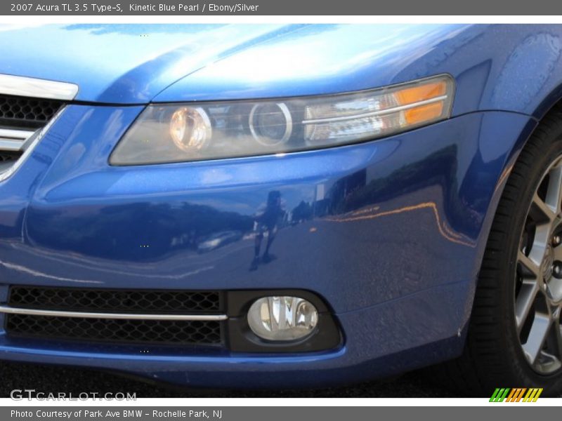 Kinetic Blue Pearl / Ebony/Silver 2007 Acura TL 3.5 Type-S