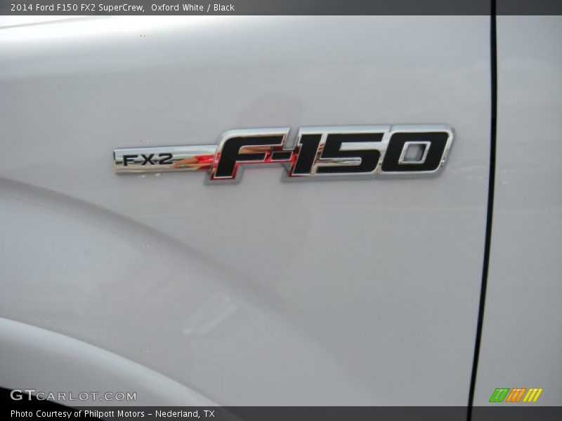Oxford White / Black 2014 Ford F150 FX2 SuperCrew