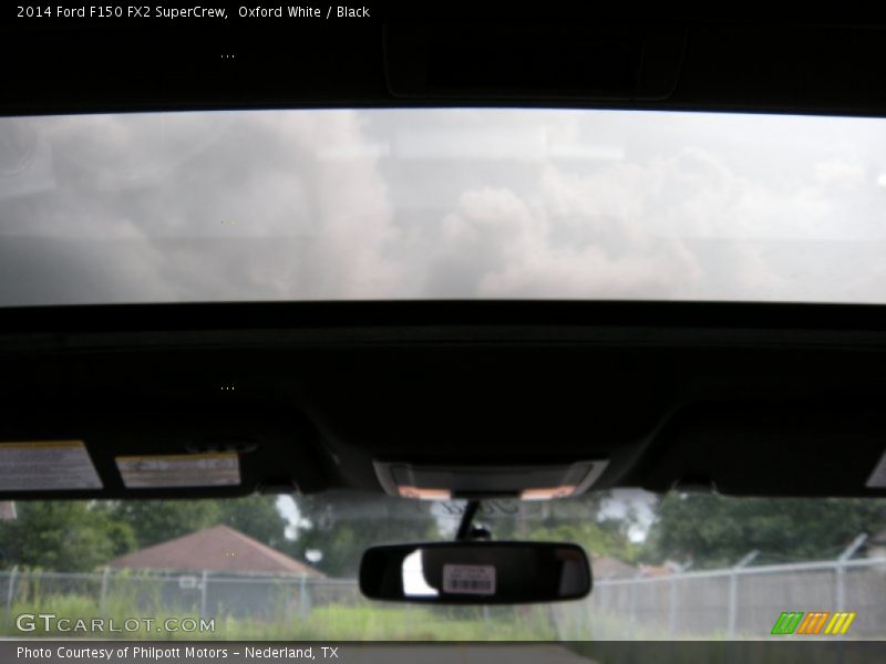 Oxford White / Black 2014 Ford F150 FX2 SuperCrew