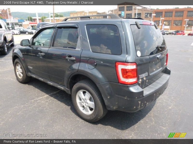 Tungsten Grey Metallic / Charcoal 2008 Ford Escape XLT 4WD