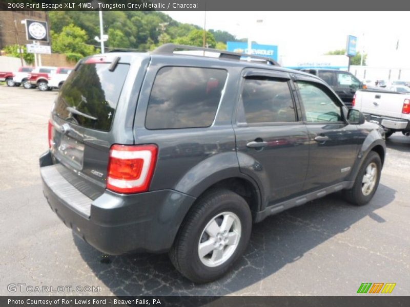 Tungsten Grey Metallic / Charcoal 2008 Ford Escape XLT 4WD