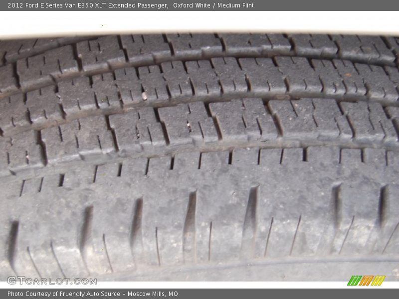 Oxford White / Medium Flint 2012 Ford E Series Van E350 XLT Extended Passenger