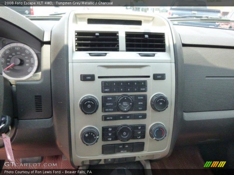 Tungsten Grey Metallic / Charcoal 2008 Ford Escape XLT 4WD
