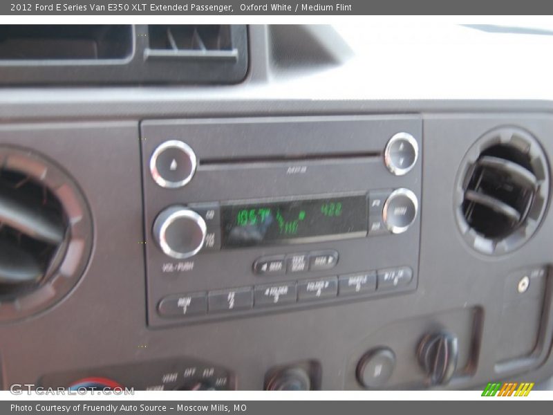 Oxford White / Medium Flint 2012 Ford E Series Van E350 XLT Extended Passenger