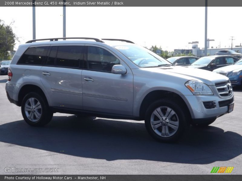 Iridium Silver Metallic / Black 2008 Mercedes-Benz GL 450 4Matic