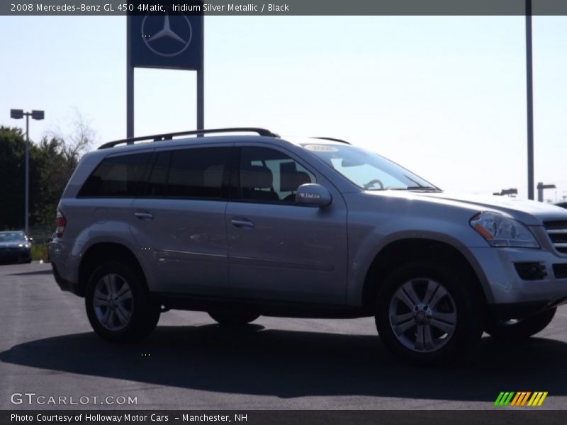 Iridium Silver Metallic / Black 2008 Mercedes-Benz GL 450 4Matic