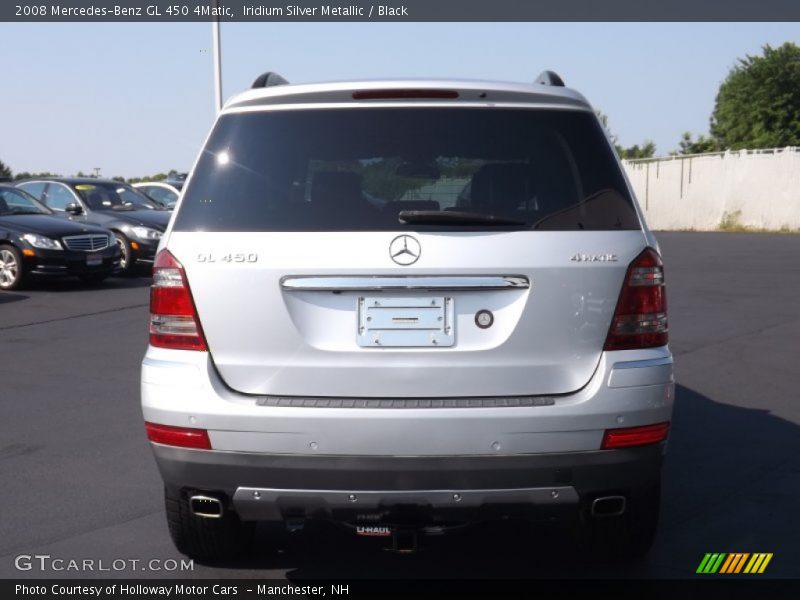 Iridium Silver Metallic / Black 2008 Mercedes-Benz GL 450 4Matic